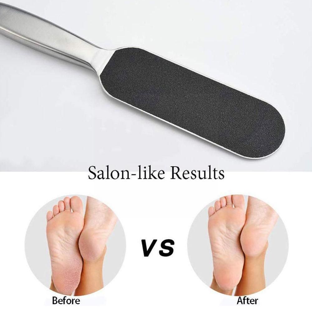 11pcs/set Pedicure Feet Care Metal Handle Foot And Refill Coarse And Rasp Of Cloth Files Sanding Fine Grit Grit Q5j0