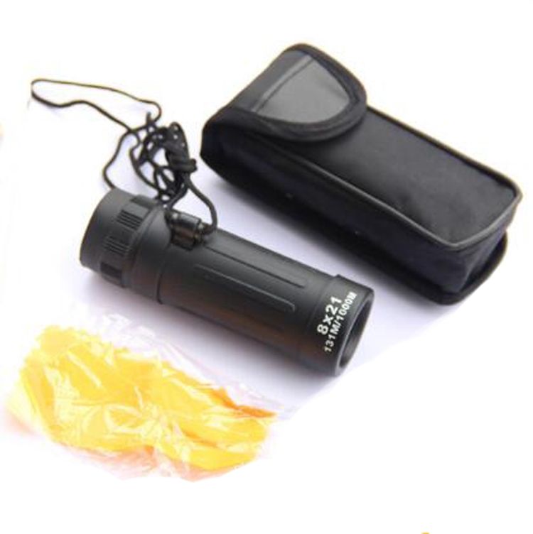 8x21 Telescope Compact Mini Blue Film Monoculars