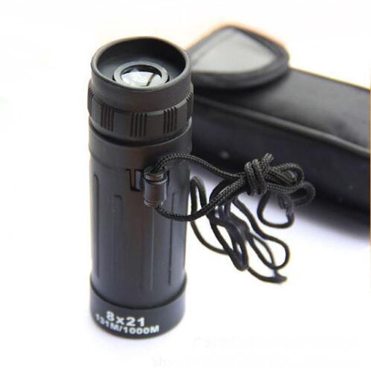 8x21 Telescope Compact Mini Blue Film Monoculars