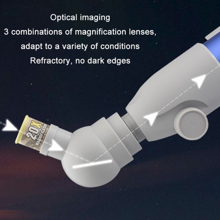 Children High-definition Multiple Astronomical Telescope A Model Red