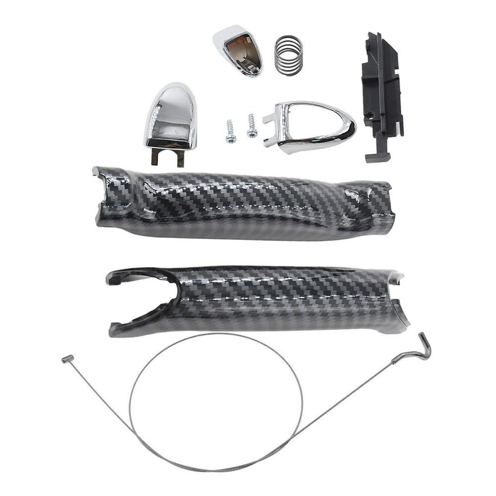 Carbon Fiber For Ford Galaxy S-MAX 2006-2015 Hand Brake Lever Repair Kit   Pull Cable 6G912783AB 6G912780PC 1774992 5900926