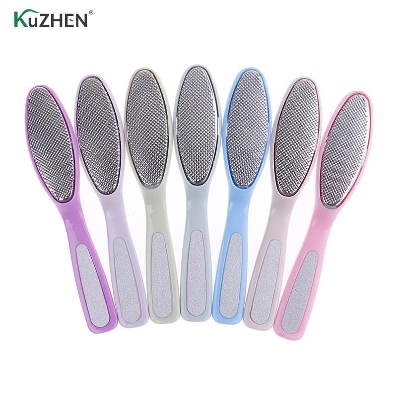 1pc Double Sided Foot Rasp Scrubber Grater Dry Rough Dead Skin Callus Remover Ser Pedicure Colorful Foot File Tools