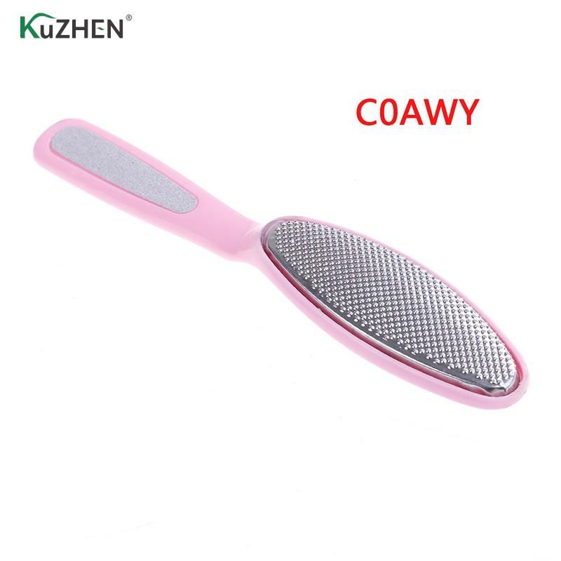 1pc Double Sided Foot Rasp Scrubber Grater Dry Rough Dead Skin Callus Remover Ser Pedicure Colorful Foot File Tools