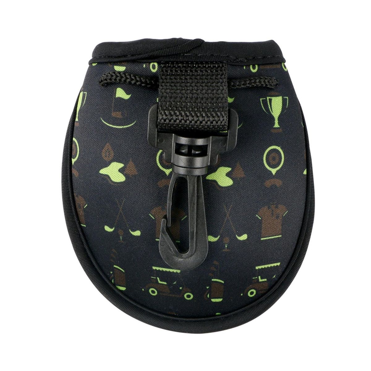 Golf Storage Bag Protective Golf Ball Holder Black