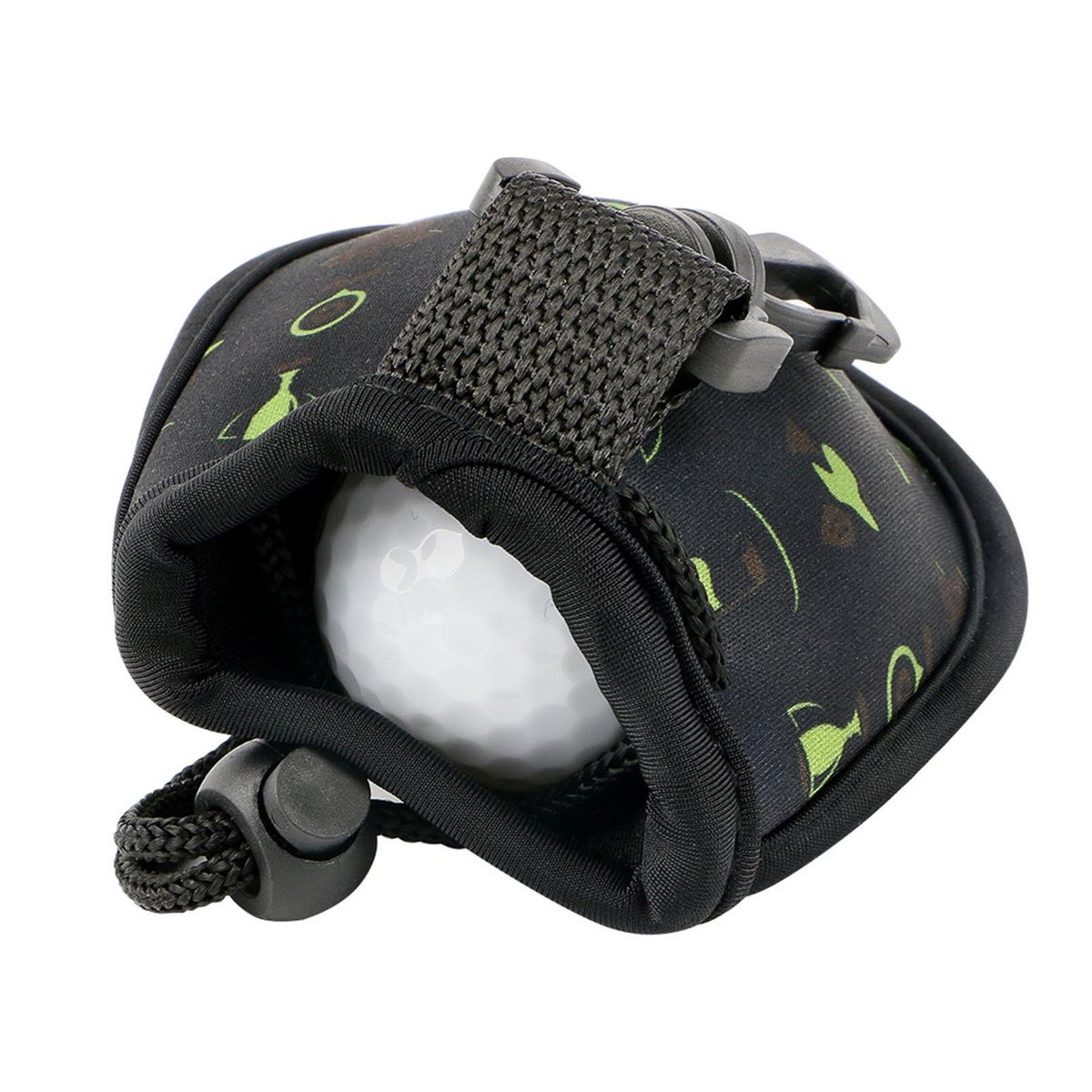Golf Storage Bag Protective Golf Ball Holder Black