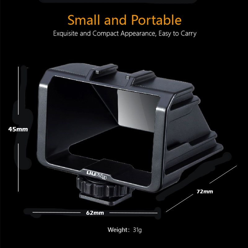 UURig Vlog Camera Flip Screen Bracket For Selfie Mirrorless