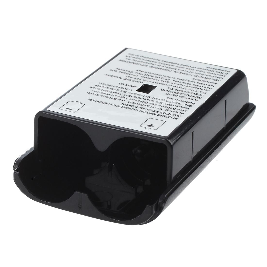 Lid Cover Case Cover Case BLACK Battery for Microsoft Xbox 360 Controller