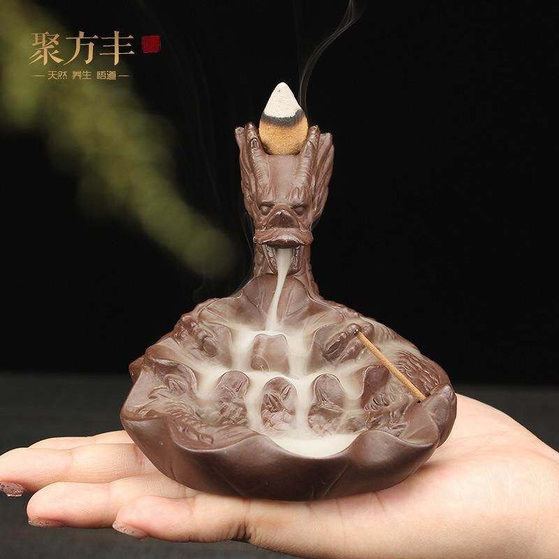 Sandalwood Aroma Stove Xianglong Red Purple Sand