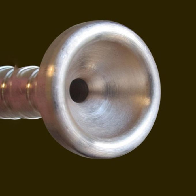 2x Students Trumpet Mouth Bugle Mouthpiece For Trumpet Replacement
