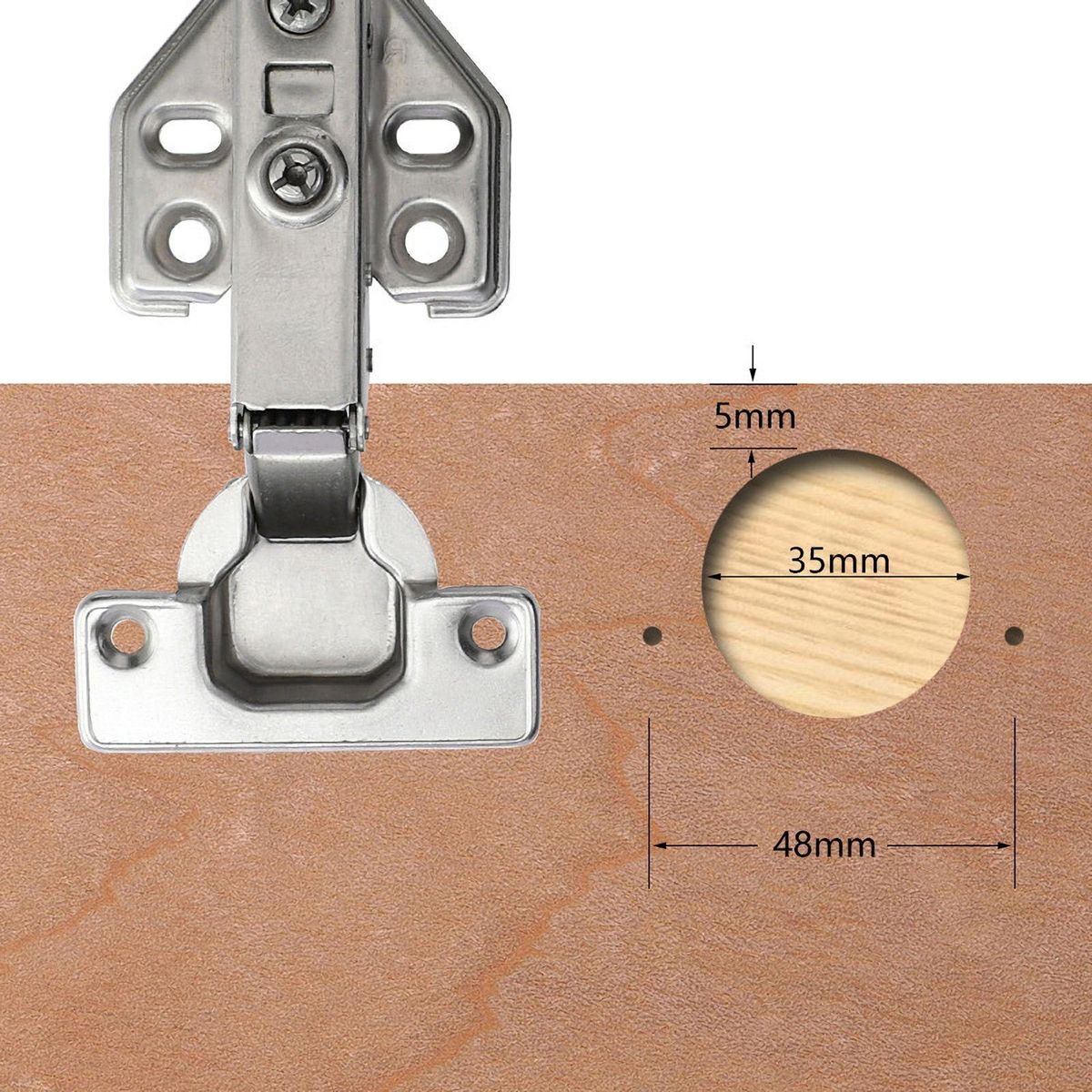 35mm Hinge Hole Drilling Jig Set Hinge Hole Locator Guide
