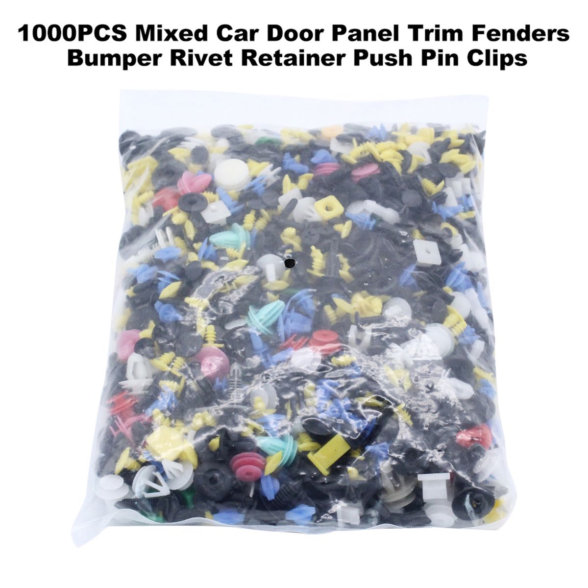 1000PCS Mixed Car Door Panel Trim Fenders Bumper Rivet