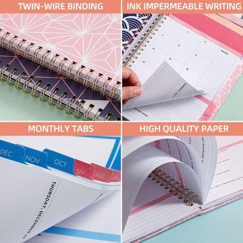 A5 2022 Planner English Version Schedule Notebook Goal
