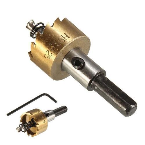 1Set High Speed Steel HSS Drill Bit Hole Saw Set Stainless Steel Me