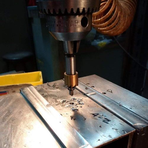 1Set High Speed Steel HSS Drill Bit Hole Saw Set Stainless Steel Me