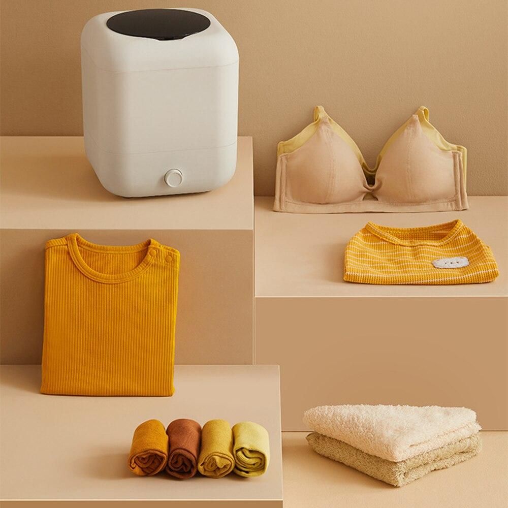 Pluggable And Rechargeable For Wireless Use Mini Washer