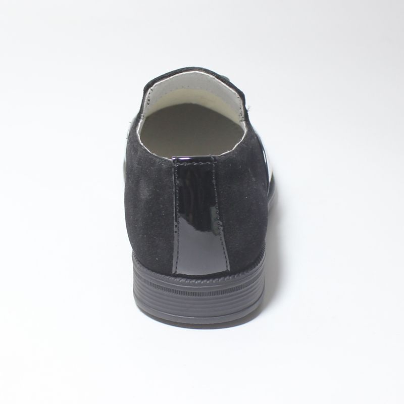 Boys Tassel Loafers Leather Formal Shoes-Black