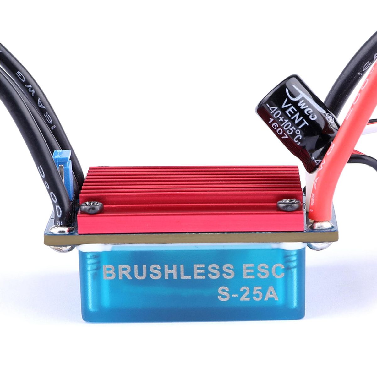GoolRC S2435 4500KV Brushless Motor 25A Brushless ESC with 2.2kg Metal Gear Servo Upgrade Brushless Combo Set for 1/16 1/18 RC Car Truck