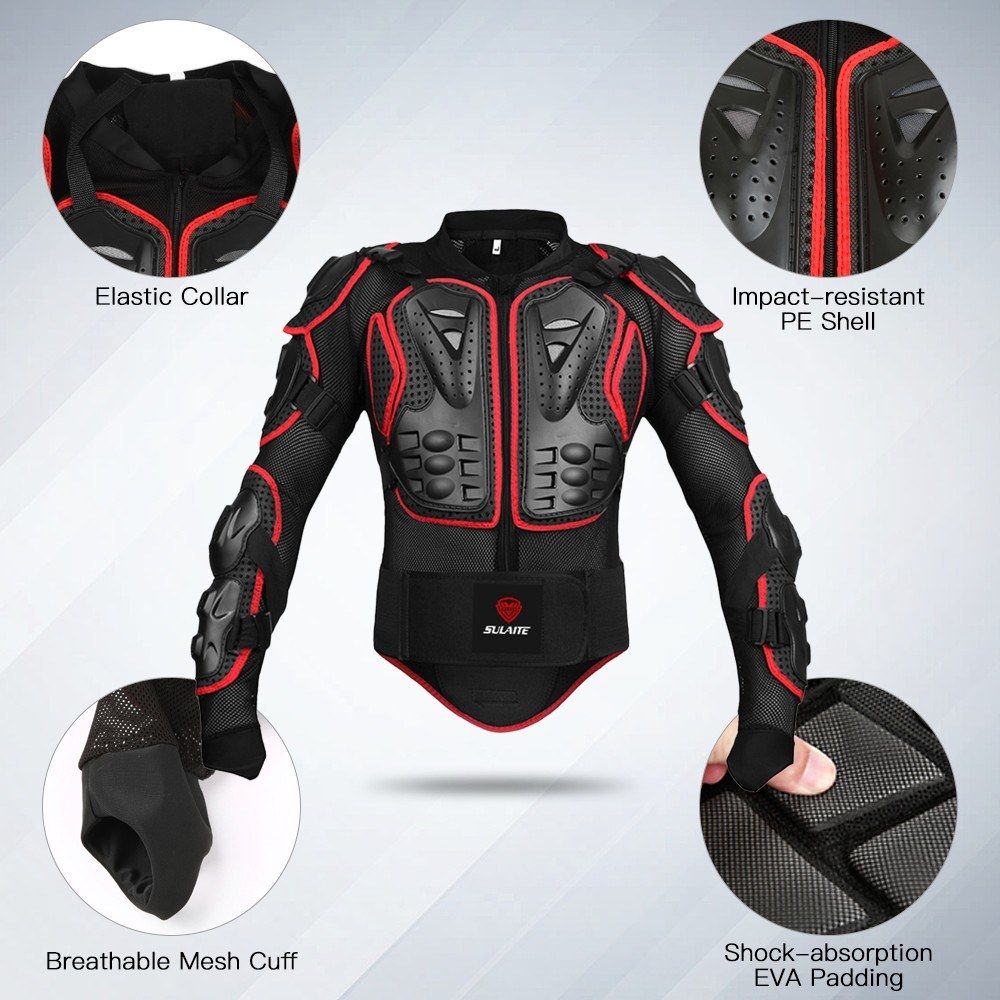 Motorcycle Protective Jacket For Men Sport MTB Racing Arm