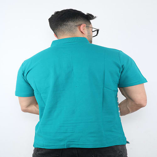 Stripes Men Polo Shirt - Green