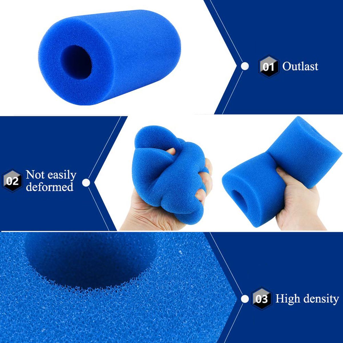 Pool Filter Sponge Swimming Pool Filter Foam Pool Cleaner