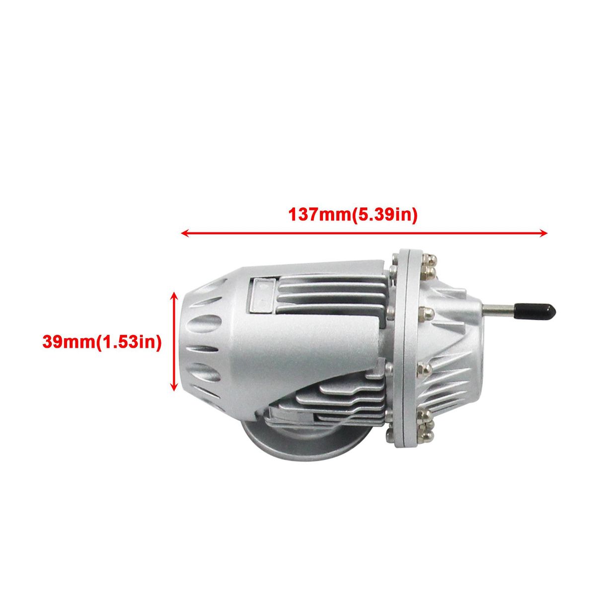 SQV4 Turbocharge Turbines Blow Off Valve Aluminum Alloy Exhaust Pressure Relief Valve with Adapter
