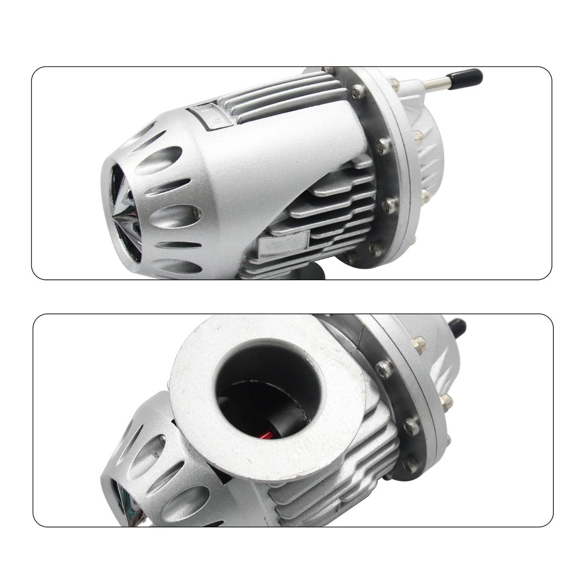 SQV4 Turbocharge Turbines Blow Off Valve Aluminum Alloy Exhaust Pressure Relief Valve with Adapter