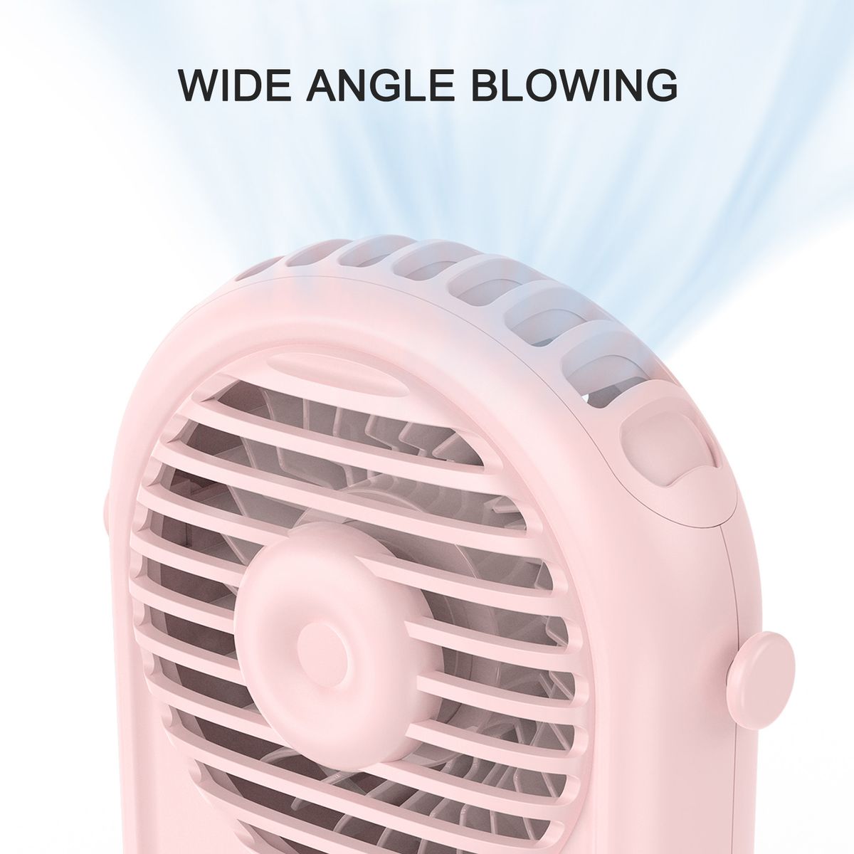 Mini Hanging Neck Fan Hands-free Necklace Fan 3 Speeds