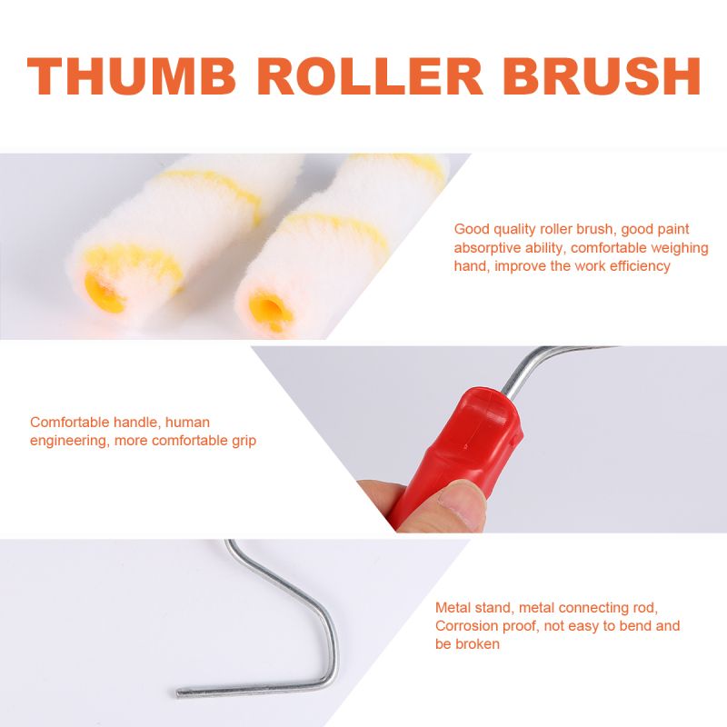 Diy Wall Painting Roller Brush.hand Tool Set.rolle