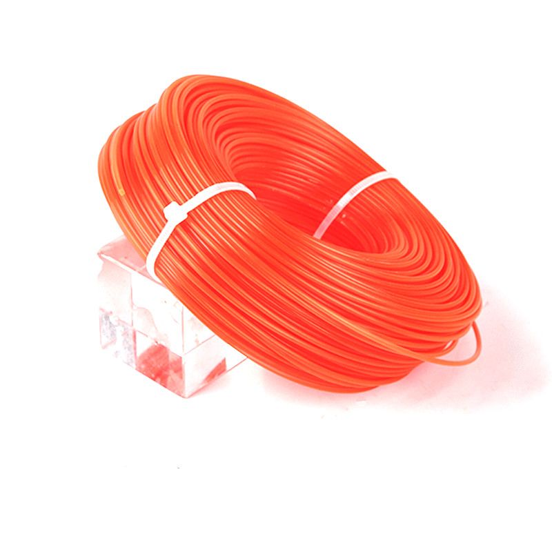 GrTrimmer Line 4.0mm*1LB/450g Strimmer Brushcutter Nylon Round/Square Roll Rope For Power Weed Cutting Replacement