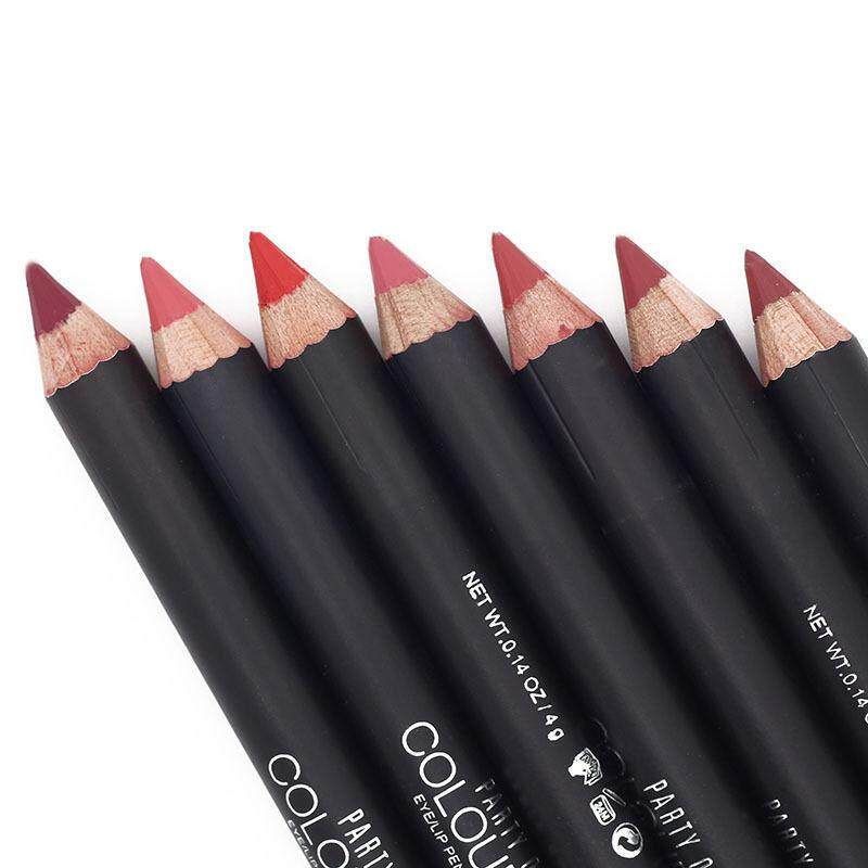 Fashion Black Pole Waterproof Lip Liner 12 Lip Liner 12 /box