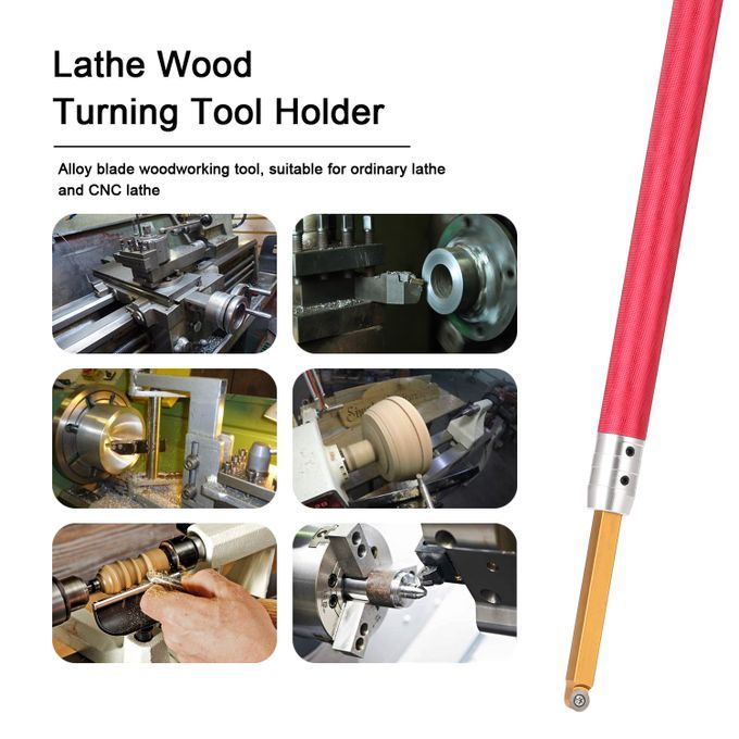 3pcs Woodworking Lathe Wood Turning Tool Holder Rotary