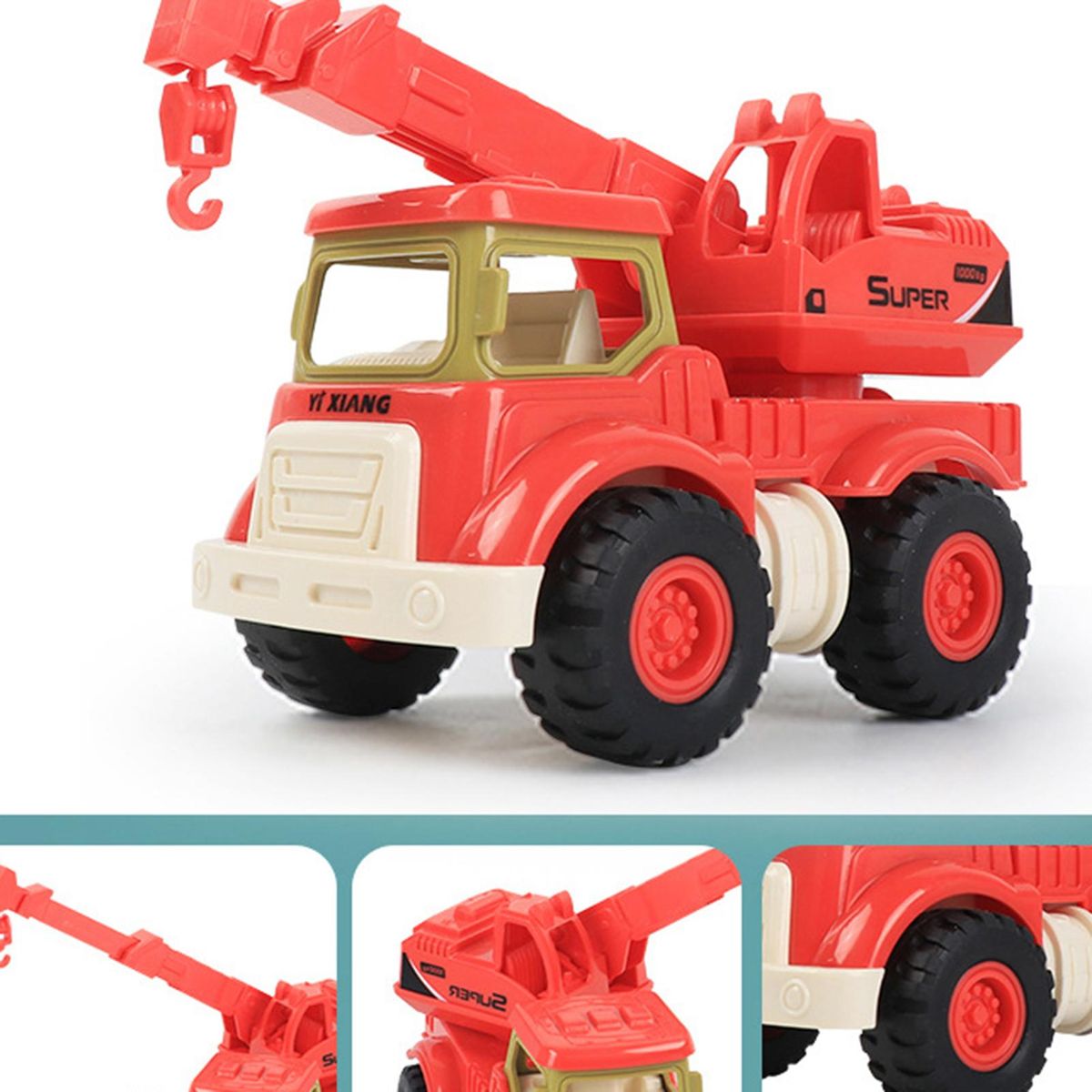 Mini Construction Vehicle Mini Construction Vehicle Model Boy Toy Red