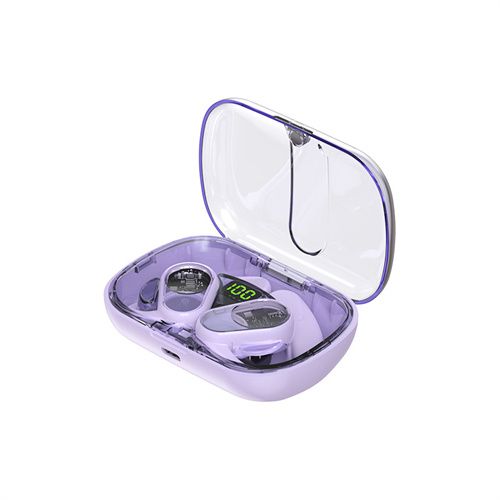 Rotating Earhook Display Touch Control Bluetooth Headset