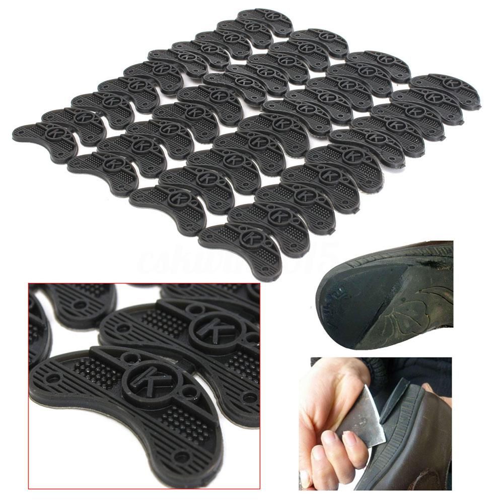 40PCS 20-Pair Rubber Heel Savers Toe Plates Taps DIY Shoe
