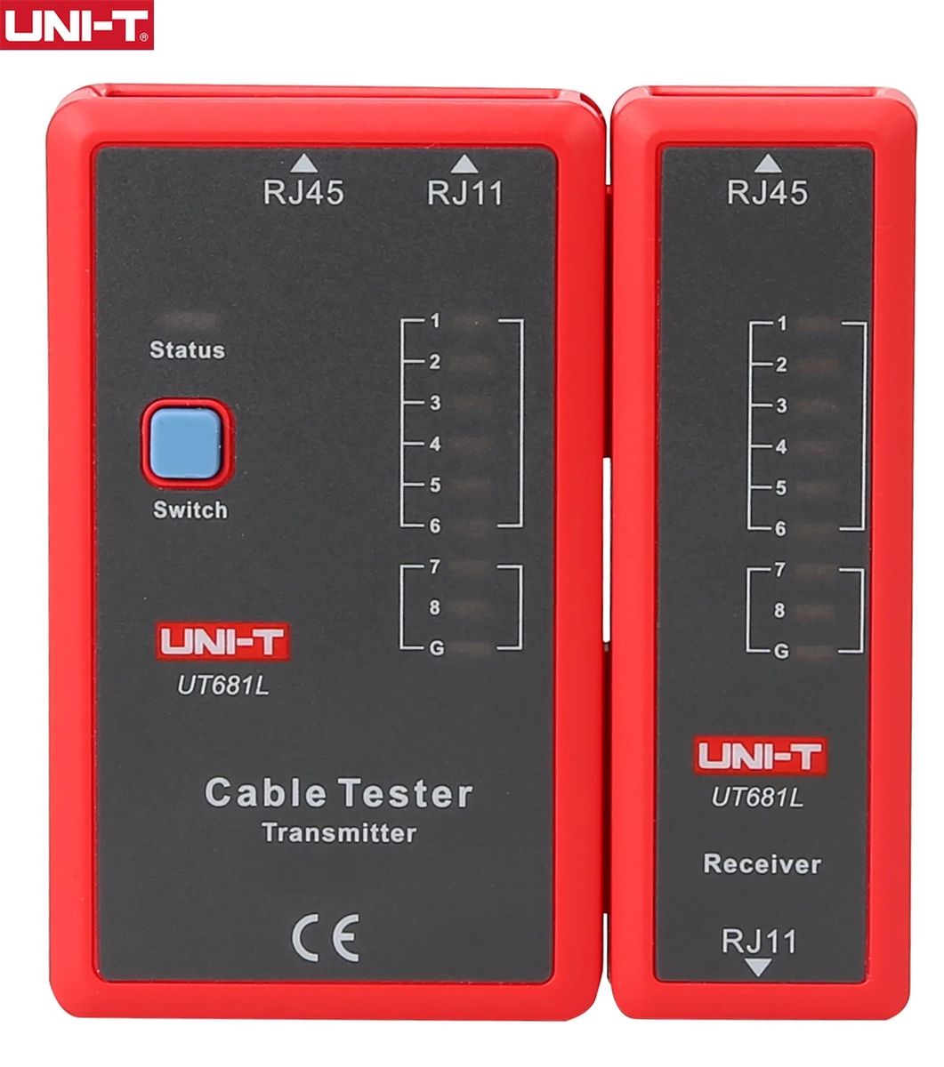 UNI-T UT681L HDMI Cable Tester Tracker LAN Auto Network LED