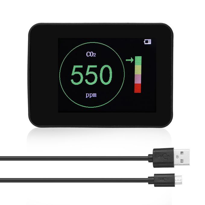 400~5000 Detection Ranges Intelligent CO2 Detector