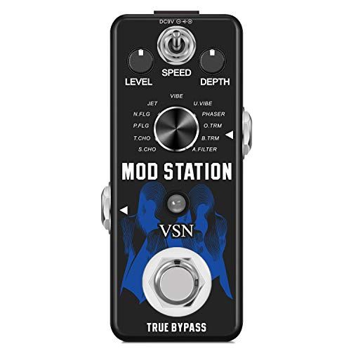 VSN Guitar Modulation Effect Pedal Digital Mod Station Pedal