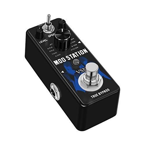 VSN Guitar Modulation Effect Pedal Digital Mod Station Pedal