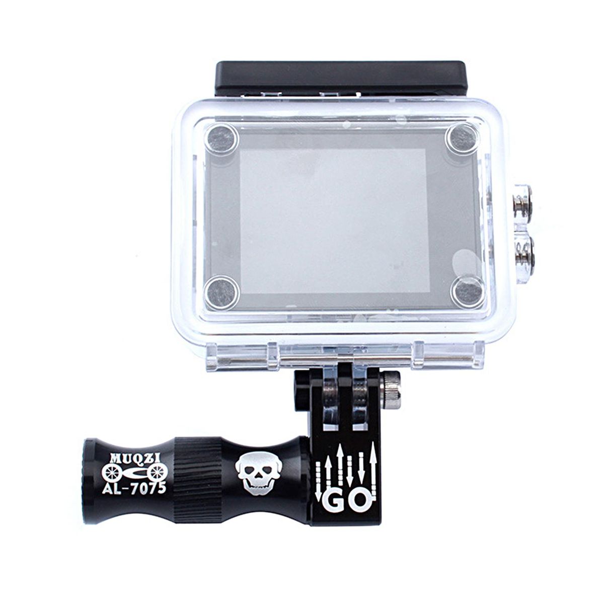 1 Set Recorder Bracket Bicycle Axis Bracket Recorder Camera Clamp Black