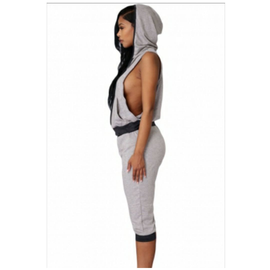 Mfed Grey Black Sexy Rogue Sweat Pant Set