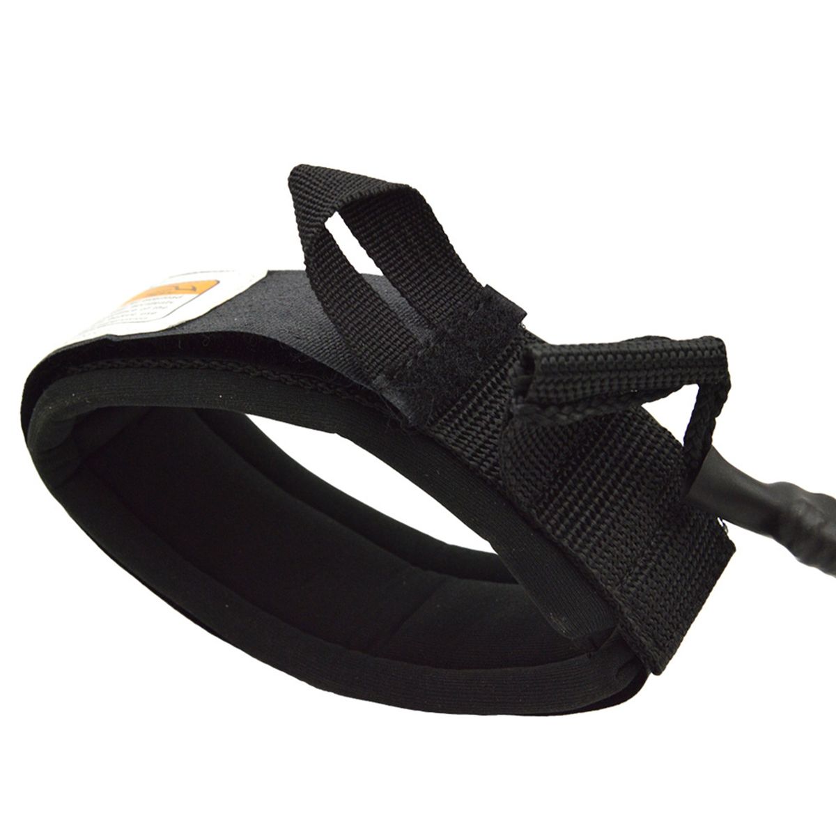 Surfing Feet Rope Coiled Board Straps Replacement Leash Black