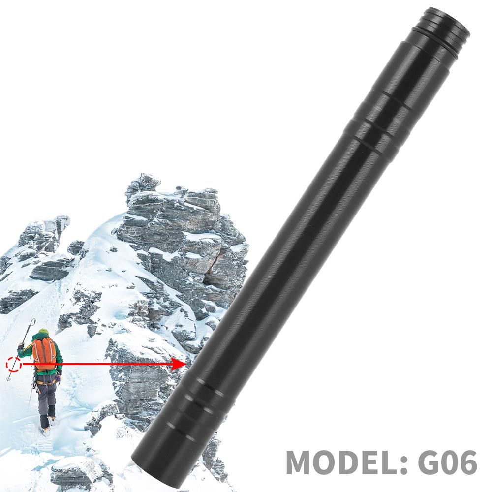 Tactical Stick Crutches Multifunction Hiking Travel Black
