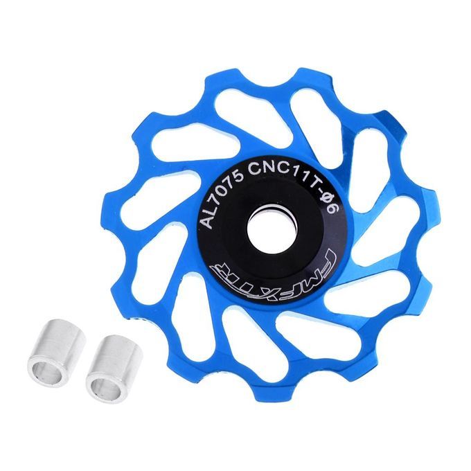 11T Bicycle Ceramic Bearing Jockey Wheel Pulley Rear Derailleur Blue