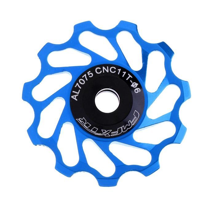 11T Bicycle Ceramic Bearing Jockey Wheel Pulley Rear Derailleur Blue