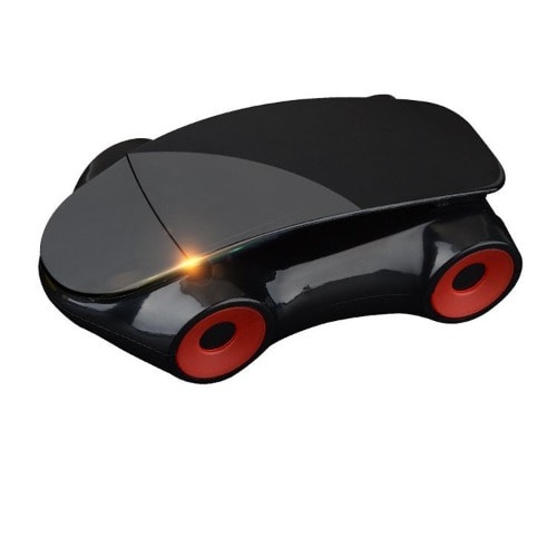 Sports Car Shape 360 Rotation Mobile Phone Holder For Car Dashboard And Desktop - Black
