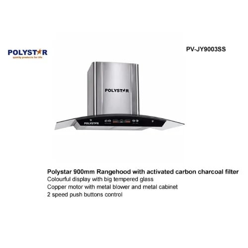 900mm Rangehood With Activated Carbon Charcoal Filter Pv-jy9003ss