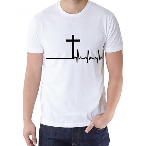 Smartlight Roundneck Print T-shirts - White