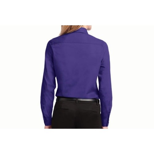 Ladies Formal Dress Shirt  - Purple