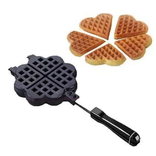 Stovetop Waffle Maker - Heart Shaped
