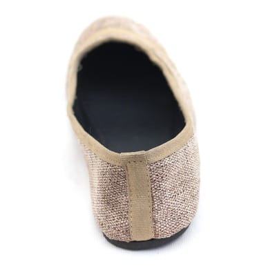 Cosmopolitan Denim Beige Flats